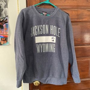 Jackson Hole Wyoming Crewneck (Oversized)